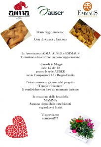 Festa della Mamma 2019 a Tempo d'Incontro con AIMA Reggio Emilia