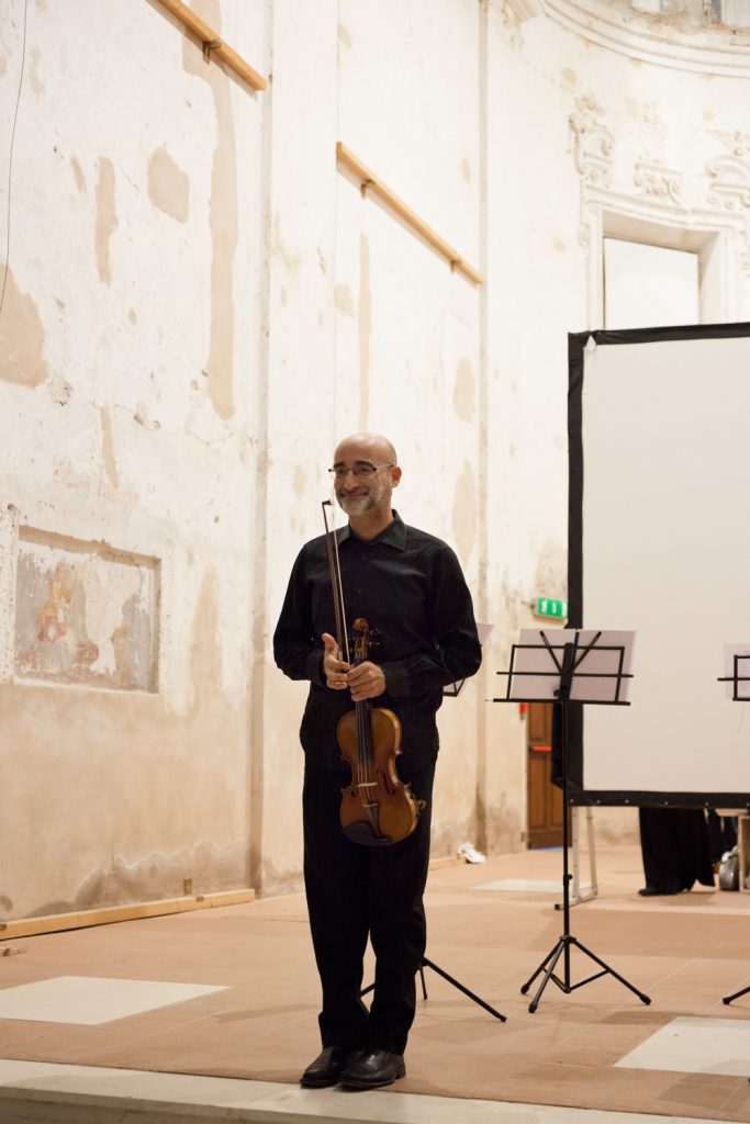 Rocco Malagoli violino solista, Concerto a Guastalla Musica Intorno al Fiume per AIMA Reggio Emilia